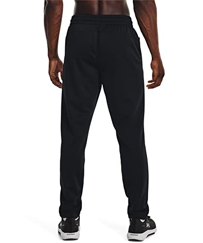 Men's Armourfleece Straight Leg Pants - Large, Black, Athletic Fit