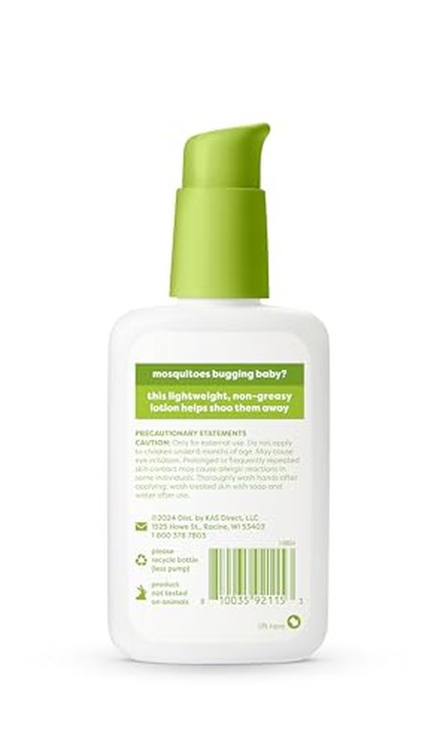 Babyganics Mosquito Repellent Lotion, Made with Plant and Essential Oils, Non-Greasy, 4oz