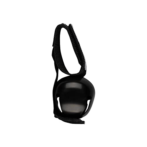 Bear Bell with Magnetic Silencer - Black for Hiking & Camping Safety