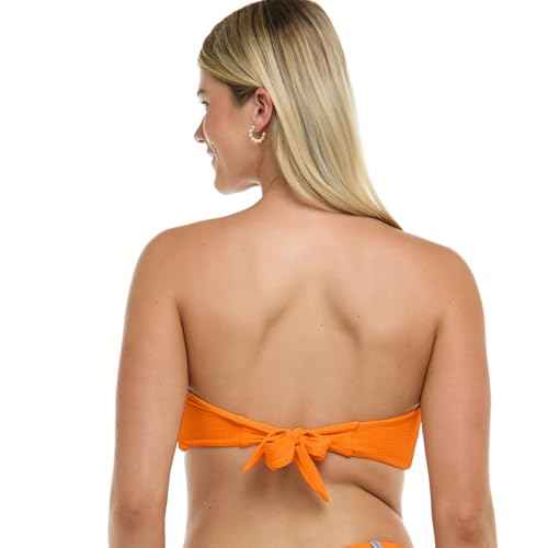 Body Glove Women's Irene Bandeau Bikini Top Swimsuit with Sash-tie Back