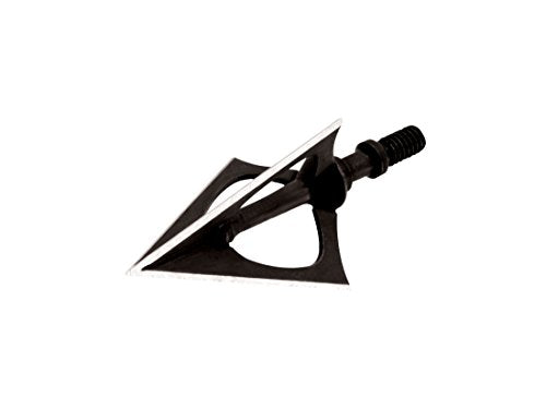 125 Grain Fixed Blade Broadhead Set for Hunting - 3 Pieces, Solid Steel, Multicolor