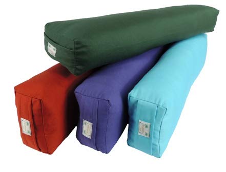 Kakaos Yoga Pranayama Cotton Yoga Bolster (Lilac)