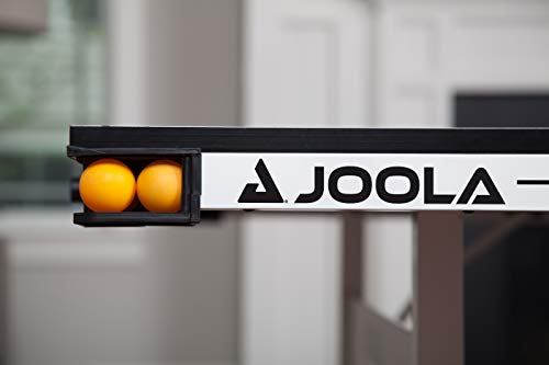 JOOLA Rally TL Professional MDF Indoor Ping Pong Table w/ Quick Clamp Table Tennis Net & Post Set - 10 Minute Easy Assembly - Corner Ball Holders - Tournament Quality - Includes Playback Mode
