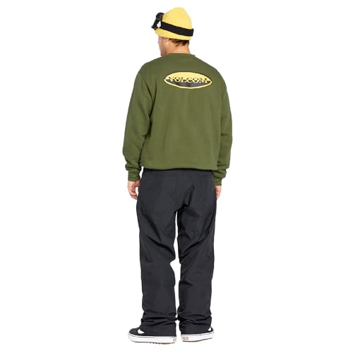 Volcom Men's Essential Crew Fleece Snowboard Winter Sweatshirt