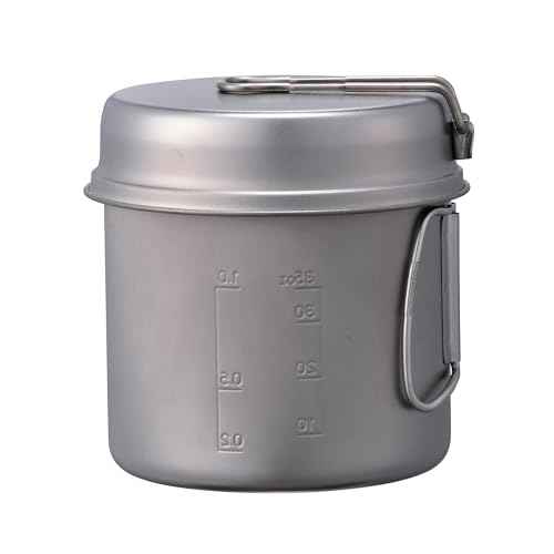 Snow Peak Trek Combo Cookware titanium grey