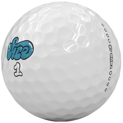 Vice Tour Junior Golf Balls - White, Soft Feel & Distance for Ages 4-14
