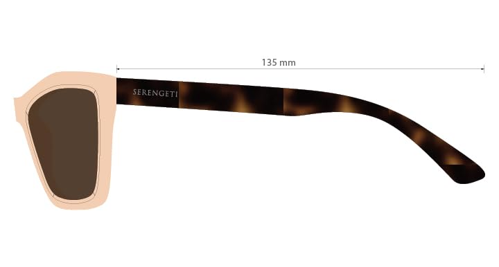 Serengeti Rolla Sunglasses Multi+Saturn Polarized Drivers Cat 2-3