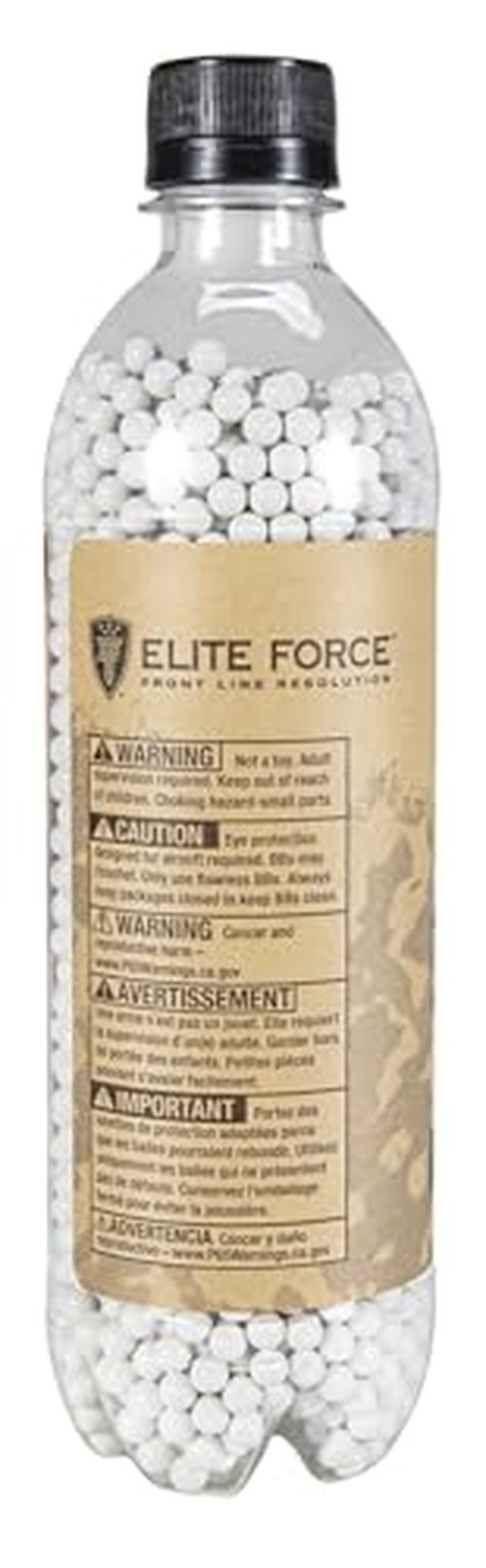 Elite Force Umarex Premium Biodegradable 6mm Airsoft BBS Ammo.20 Gram, 2700 Count, White, 2279-BIO