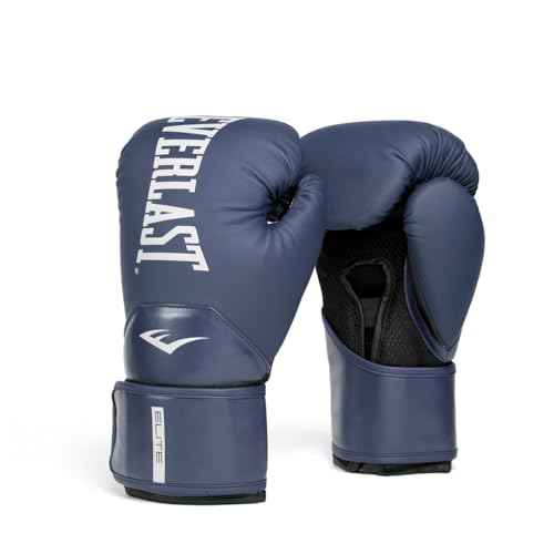 Everlast P00002333 Elite V2 Training Glove Navy 16OZ