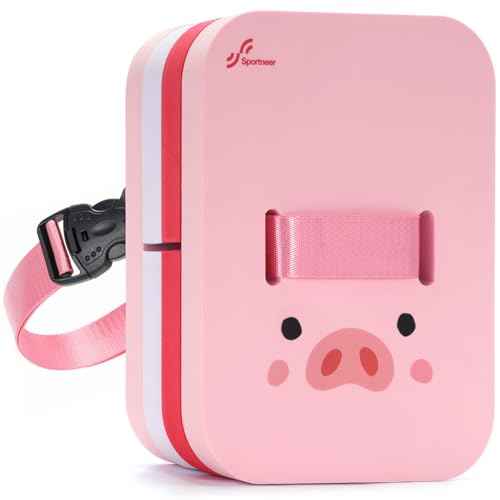 Back Board Kids Swim Belt: Sportneer Swimming Training Belt Swim Trainer Adjustable Layers Thicken Foam Training Board Pool Floaties for Kids Swimming Beginners Floats Swim Lessons Equipment