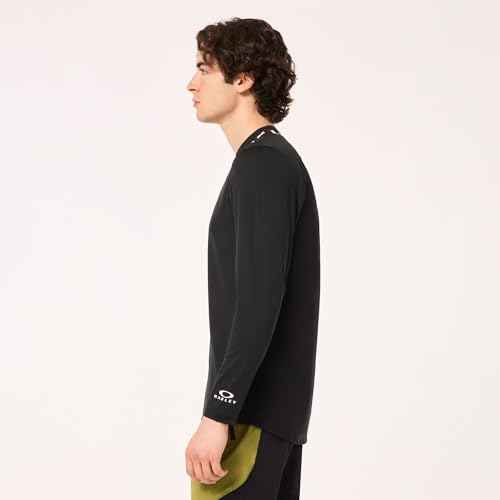 Oakley Men's Free Ride Recycled Long Sleeve Jersey Tee