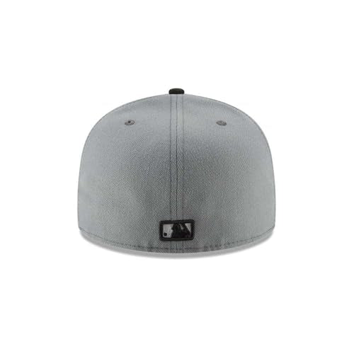 New Era NBA Men's 9Fifty Snapback Cap - New York Yankees Gray, 7 3/8