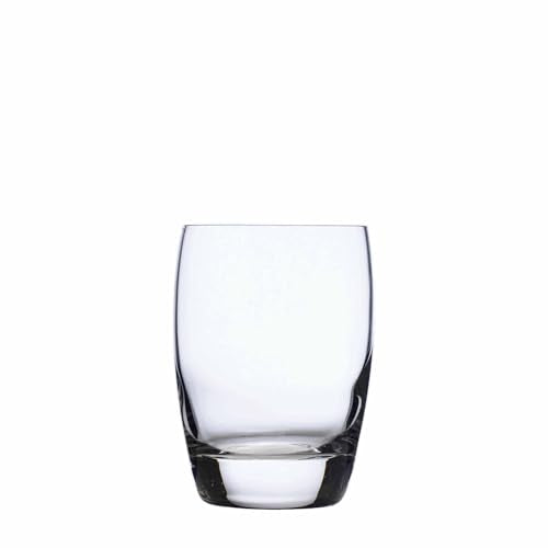 Luigi Bormioli Michelangelo Whisky Glasses Set of 4, 9 Oz Clear Drinking Glasses