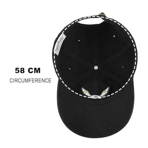 Bioworld Pok?mon Umbreon Face Black Unstructured Baseball Cap