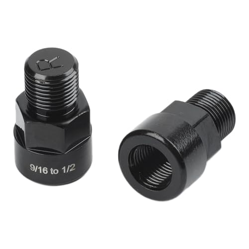 Bike Pedal Adapter - Aluminum Alloy 9/16 inch to 1/2 inch Pedal Spacer for Bikes (Variation of THIS listing)