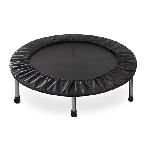 40-Inch Small Trampoline Spring Cover - Black, 6-Leg Variation