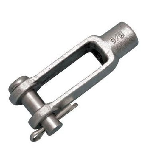316-NM UNF STAINLESS STEEL THREADED YOKE END 5/16" RH (S0113-RF08)