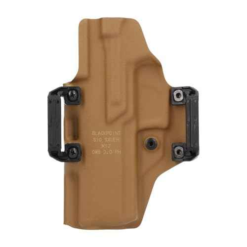 SIG SAUER P320-M17 Adjustable OWB BlackPoint Durable Lightweight Tactical Right-Handed Concealed Carry Holster