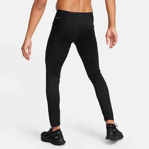 Men's Lunar Ray Winter Running Tights (010 - Black/Black/White)
