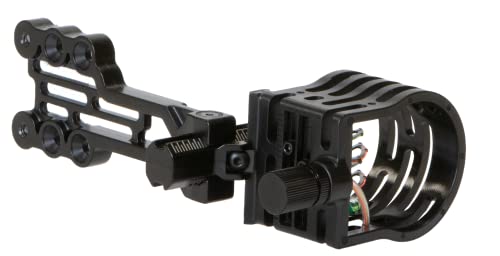Trophy Ridge Fatal Archery Bow Sight, Ambidextrous, 4-Pin 0.019