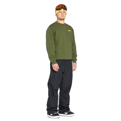Volcom Men's Essential Crew Fleece Snowboard Winter Sweatshirt