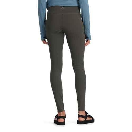 Simms Fishing Products Women's BugStopper Outdoor Leggings with Insect Shield Repellent Apparel, UPF 50