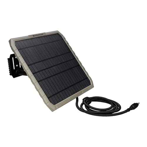 Stealth Cam FieldMax External EX 3000 mAh Solar Battery Pack with 10-Inch Solar Panel for Revolver, Flashback, Deceptor Max, and Fusion Max Cellular Trail Cameras