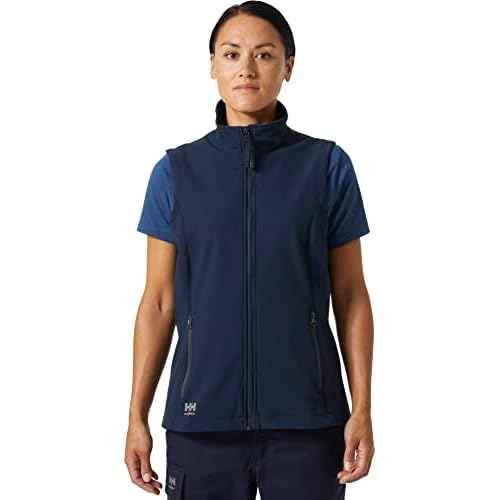 Helly-Hansen Women's Workwear W Manchester 2.0 Softs Vest, Navy - Medium