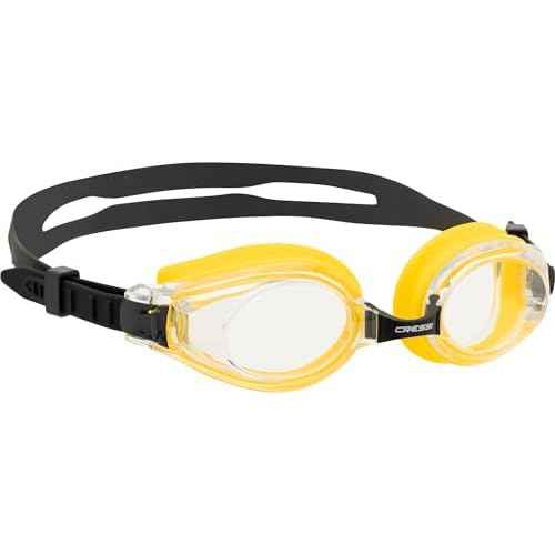 Cressi Adult Swim Goggles, Interchangeable Nose Bridges for Comfort and Maximum Visibility- Nuoto 3.0
