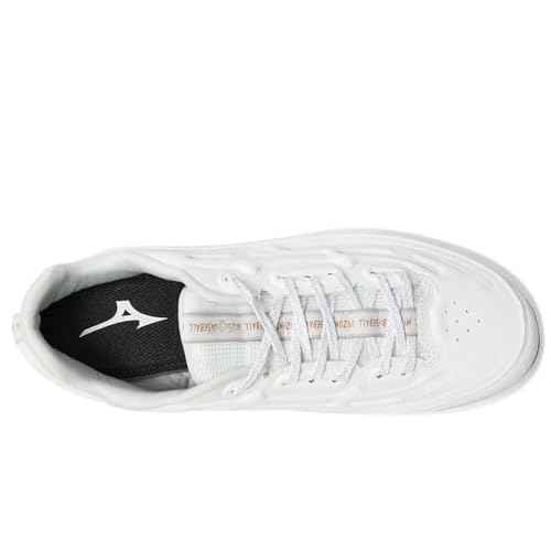 Mizuno Men's Ambition 3 Low TPU Baseball Cleats, White, 12