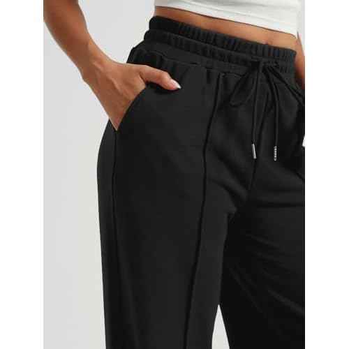 AUTOMET Womens Wide Leg Sweatpants Baggy Lounge Travel Pants Fall Fashion Outfits 2025 Winter Clothes Joggers