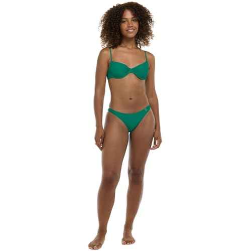 Body Glove Women's Smoothies Alice Solid Underwire Bikini Top with Sash-tie Back
