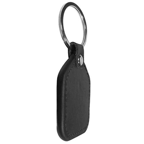 NCAA Leather Square Key Chain - South Carolina Fighting Gamecocks / One Size / Black