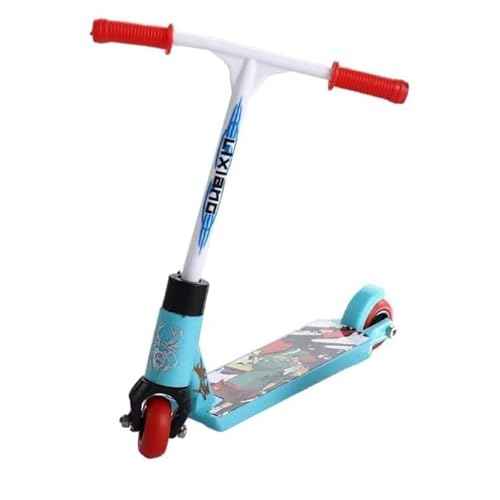 1PC Mini Finger Scooter Two Wheel Scooter Children's Finger Training Toys Mini Finger Skateboards Finger Toys Tech Deck Skatepark,Novelty Toys and Amusements (Blue Random)