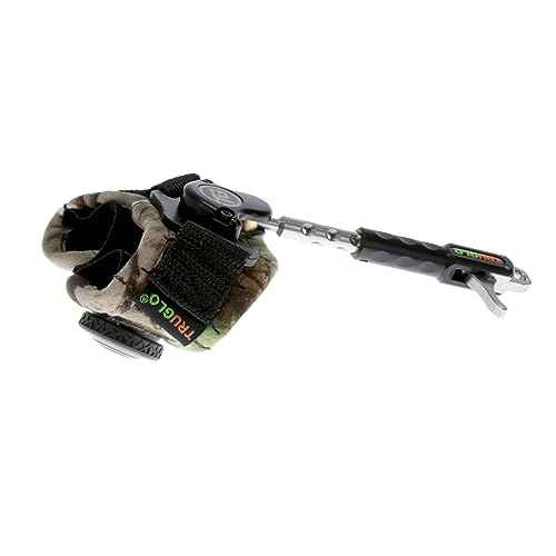 TRUGLO Nitrus Dual-Jaw Ultra-Smooth Extremely Quiet Archery Release Aid with BOA Fit System & Micro-Adjustable Trigger Pull