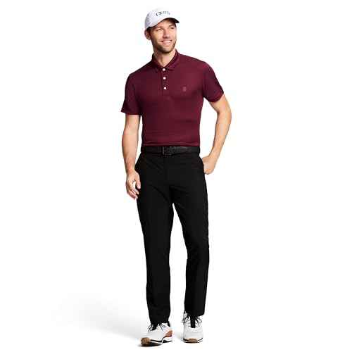 IZOD Mens Golf Swingflex Straight-fit Flat-Front Pants