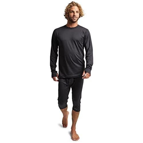 Burton Mens' Midweight Base Layer Crewneck Top