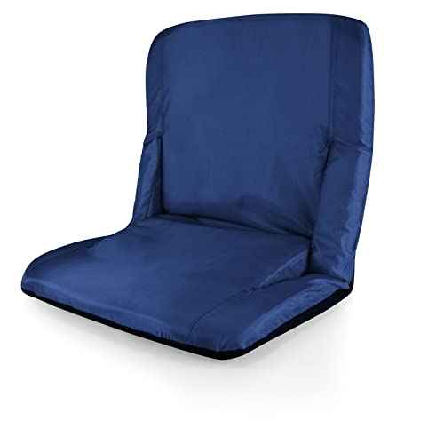 PICNIC TIME ONIVA - a Brand Chicago Bears - Ventura Portable Reclining Stadium Seat, (Navy Blue)