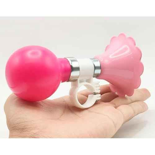 Kids Bike Horn, Cute Bicycle Handlebar Air Horn for Girls, Toddlers Universal Bike Accessories for Tricycle, Balance Bike, Scooter