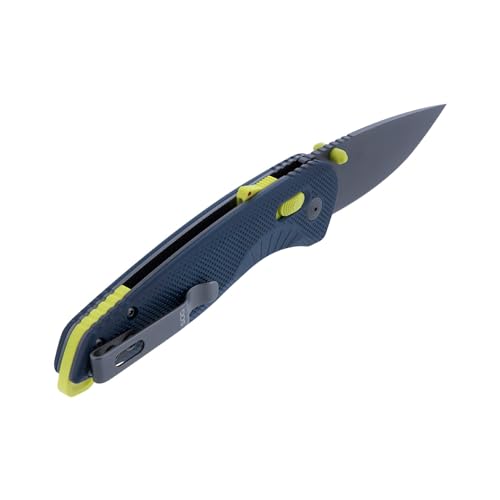 SOG Aegis AT Ambidextrous Outdoor Pocket Easy to Carry Folding Knives | CRYO D2 Stainless Steel Blade | AT-XR Lock