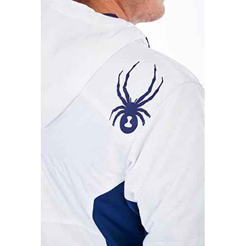 Spyder Mens Force Insulated Anorak Ski Jacket Windbreaker