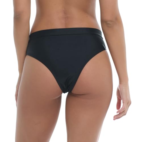 Body Glove Women's Standard Smoothies Marlee High Waist Solid Bikini Bottom Swimsuit