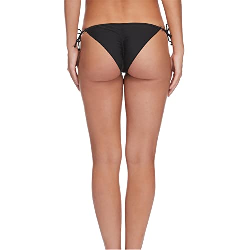 Body Glove Women's Smoothies Brasilia Solid Tie Side Cheeky Bikini