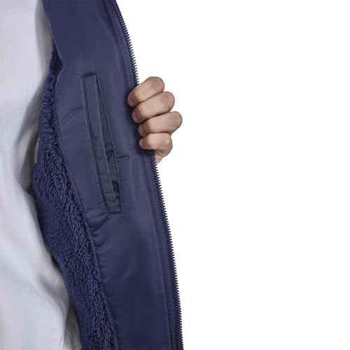 Champion mens Sherpa Lined Mid-length Sideline Jacket With Hood