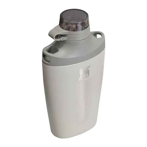 Stanley Cross Bottle 23 oz | Travel Water Bottle with Jacquard Strap | Leakproof Tritan Lid with Removable Straw | Insulated Stainless Steel | BPA-Free | Ash