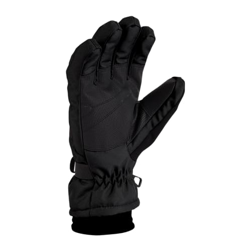 Carhartt Men's Waterproof Insulated Knit Cuff Glove - Large Black