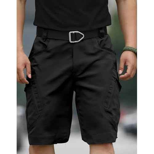 Men's Tactical Cargo Shorts Durable, Quick-Dry & Lightweight for Hiking & Outdoor Shorts(No Belt)