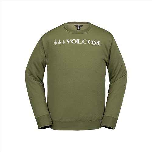 Volcom Men's Core Hydro Crew Snowboard Ski Fleece Sweatshirt