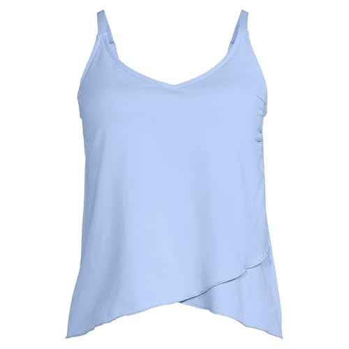 Lands' End Women's Tulip Hem Tankini Top