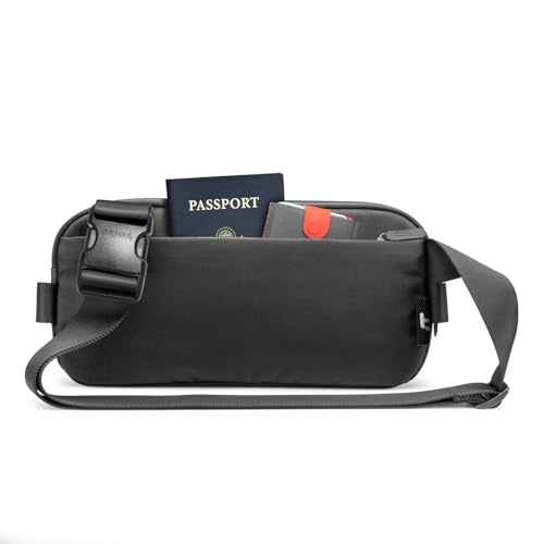 tomtoc Compact EDC Sling Bag, Minimalist Chest Shoulder Backpack Crossbody Bag for Men Women, Lightweight Carry Casual Bag